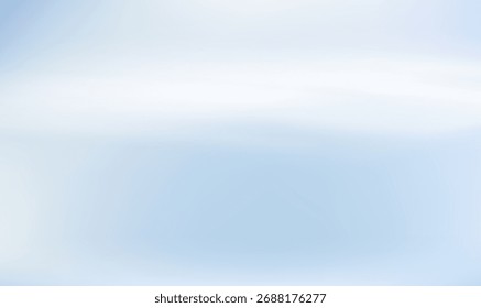 Chrome gradient with soft reflective shine.