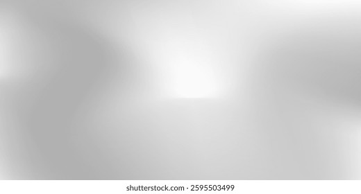 Chrome gradient surface with light gloss. Silver foil background with metal mirror texture modern abstract simple