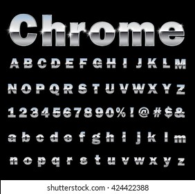 Chrome Letter Set 