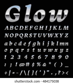 chrome letter set 