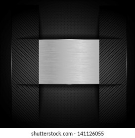 chrome metal background