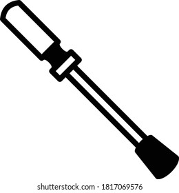 Reifenkonzept mit Chrome, Rim Opener Tire Tool Vector Glyph Icon Design, Reifenladen und Auto Service Center Instrumente auf weißem Hintergrund, 