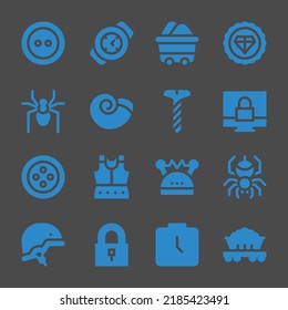 chrome web icons. Button and Watch, Premium and Padlock symbol, vector signs