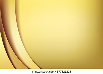 Chrome Yellow And Gold Overlape And Shadow Element Background Texture Vector Illustration Eps10
