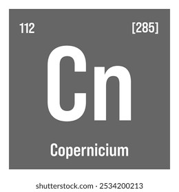 Chromium, Cr, periodic table element with name, symbol, atomic number and weight. Transition metal with various industrial uses, such as in stainless steel, electroplating, and as a pigment in dyes