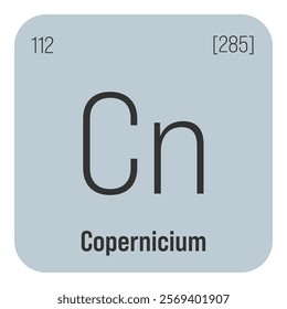 Chromium, Cr, periodic table element with name, symbol, atomic number and weight. Transition metal with various industrial uses, such as in stainless steel, electroplating, and as a pigment in dyes