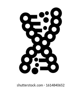 chromosome icon isolated sign symbol vector illustration - high quality black style vector icons
