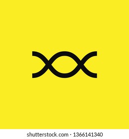 CHROMOSOME icon vector