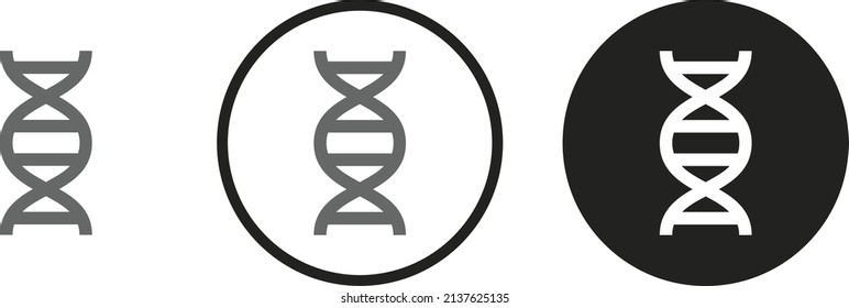Chromosome icon . web icon set .vector illustration