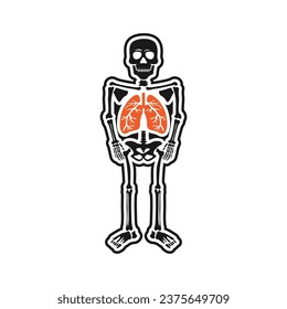 chronic obstructive pulmonary awareness month vector image iluustration