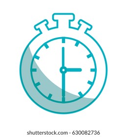 chronometer counter isolated icon