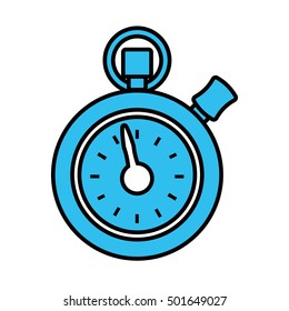 chronometer counter isolated icon vector illustration design