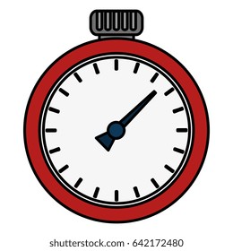 chronometer device isolated icon