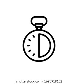 Chronometer Icon for Graphic Design Projects