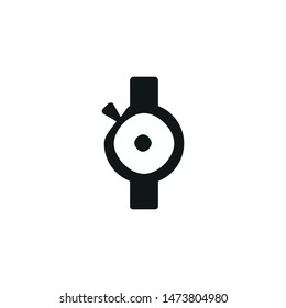 Chronometer icon. Sport timer symbol