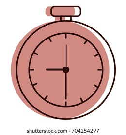 chronometer measure isolated icon