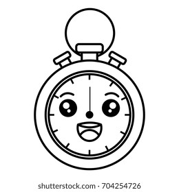 chronometer measure kawaii character