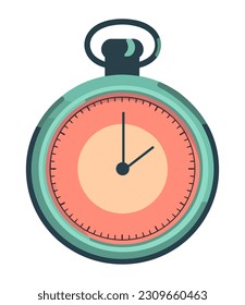 chronometer, speed timer icon isolated