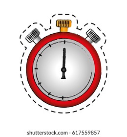 chronometer time isolated icon
