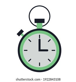 chronometer timer counter isolated icon vector illustration design
