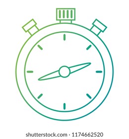 chronometer timer isolated icon