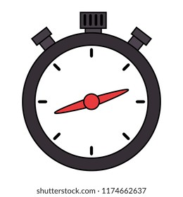 chronometer timer isolated icon