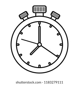 chronometer timer isolated icon
