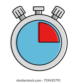 chronometer timer isolated icon