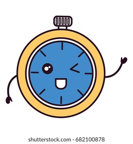 chronometer timer kawaii character