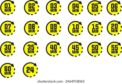 cronómetro temporizador de 1 min a 10 min,15 in,20min,25min,30,35,40,45,50,550,60 y 24h