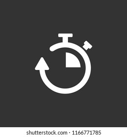 Chronometer vector icon