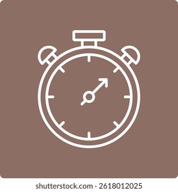 Chronometer vector icon. Can be used for printing, mobile and web applications.