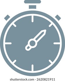 Chronometer vector icon. Can be used for printing, mobile and web applications.