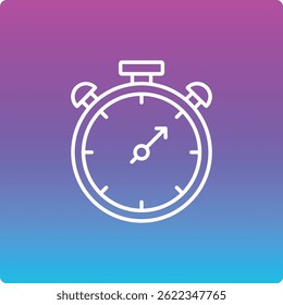 Chronometer vector icon. Can be used for printing, mobile and web applications.