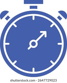 Chronometer vector icon. Can be used for printing, mobile and web applications.
