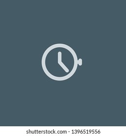 Chronometer vector icon. Chronometer concept stroke symbol design. Thin graphic elements vector illustration, outline pattern for your web site design, logo, UI. EPS 10.