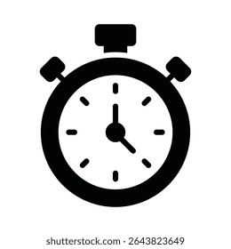 Chronometer Vector Icon which can easily modify or edit

