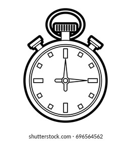chronometer vector illustration