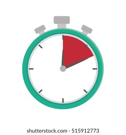 chronometer watch isolated icon