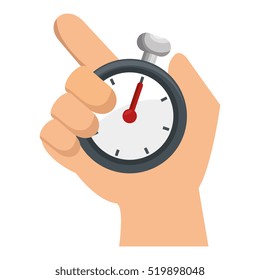 chronometer watch isolated icon