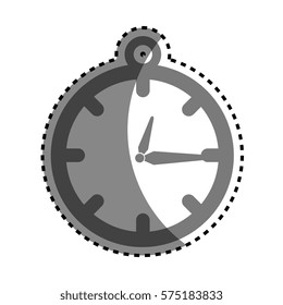 chronometer watch isolated icon