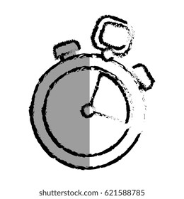 chronometer watch isolated icon