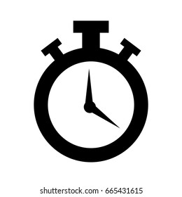 chronometer watch isolated icon