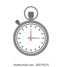 chronometer watch isolated icon vector illustration design
