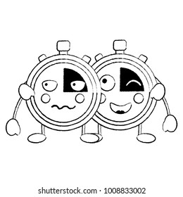 chronometers kawaii icon image 