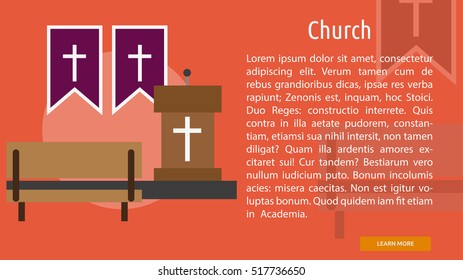 Chruch Conceptual Banner