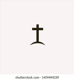 chruch logo design vector download