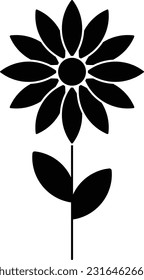 Chrysanthemum flower bloom green blossom Glyph1