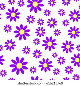 chrysanthemum flower pattern for textiles