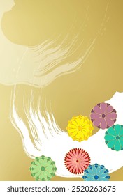 Chrysanthemum Pattern Flower Japanese Pattern Background